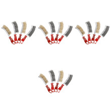 16Pcs Professional Outdoor Grill Cleaner Wear-Resistant Portable Brush