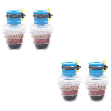 4Pcs Mini Filter for Faucet Home Use 6-Layer Purifier Saver
