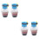 4Pcs Mini Filter for Faucet Home Use 6-Layer Purifier Saver 1