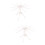 2Pcs White Foldable Pasta Drying Rack Noodle Hanging Stand for Home 1