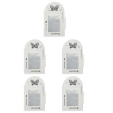 5Pcs White DIY Photo Scrapbook Small Album for Family Photos