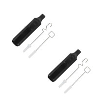 2Sets Black Electric Gouache Paint Mixer Fast Mixing Pigment Tool