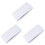 3Pcs White Elastic Spool Durable Knit Strap for Sewing Crafts 1