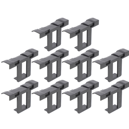 10Stk Wasserablauf Clips ABS Solarplatten Zubehör