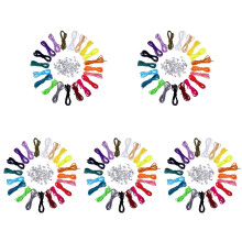 100Pcs Durable Faux Rope Assorted Colors for Jewelry Crafting
