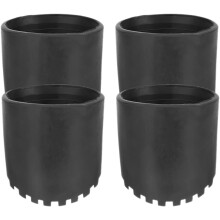 4pcs Ladder Foot Cover Telescopic Rubber Shoes