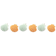 6Pcs Pet Molars Stone Shell Shape Grinder for Small Pets