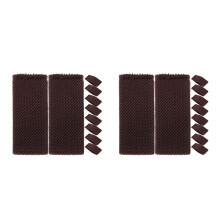 20Pcs Coffee Canvas Belt Loops Replacement Strap Clips for Backpacks