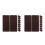 20Pcs Coffee Canvas Belt Loops Replacement Strap Clips for Backpacks 1