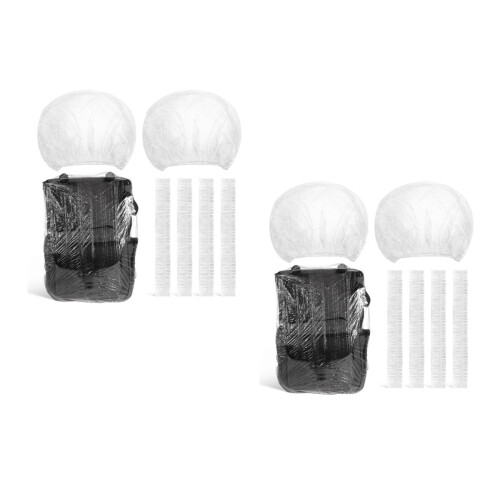 20Pcs Clear Plastic Waterproof Backpack Covers for School Outdoor Use