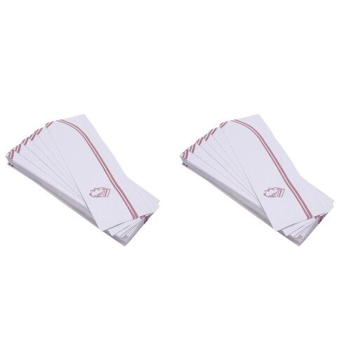100Pcs Lightweight Caps Disposable Paper Hats for Chefs 2