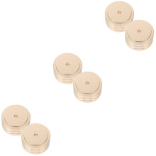 6St Gouden Versterker Voetkussens Aluminium Anti Vibratie Basis Pads
