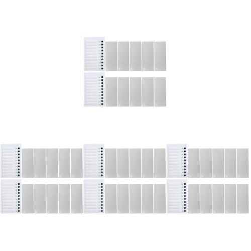 4Sets Portable White Chore Boards with Reward Behavior Charts