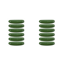 12Pcs Lifelike Mini Plastic Cucumbers Green for DIY Crafts and Display