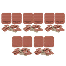 500Pcs Brown DIY Tags Handmade Labels for Crochet Knit Crafts
