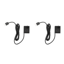 2St USB Watercirculatiepomp Zwart ABS Kleine Vijvers En