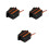 3Pcs Black Es08ma Mini Digital Servo Hard for Raspberry Pie 1