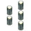 5Pcs Green Acrylic Toothpick Box Automatic Press-Type Holder 1