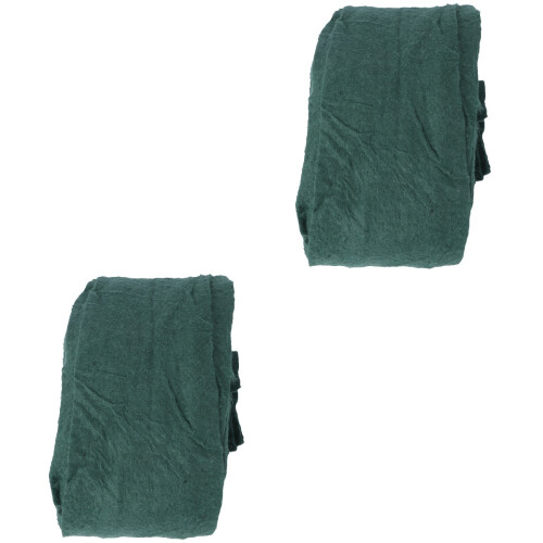 2Pcs Tree Protector Wrap Green Non-Woven Fabric Breathable Trunk Cover