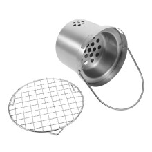 Compacte Rvs Camping Grill Portable Charcoal Bbq