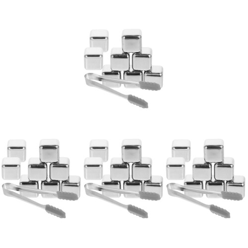4Sets Duurzame Rvs Whiskey Met Voor Thuisbar
