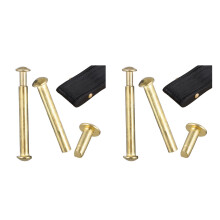 4Sets Lichtgewicht Gouden Rvs Accessoires Voor Handwaaier Reparatie