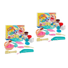 2Pcs Kids Plasticine Set Assorted Color Easy Shape Non-Bake Craft Clay