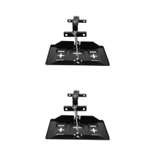 2 Sets Auto Battery Bracket Auto Battery Rack Car Rack