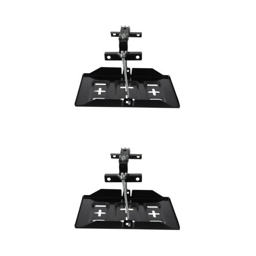 2 Sets Auto Battery Bracket Auto Battery Rack Car Rack