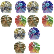 12Pcs Assorted Color Lovely Christmas Caps for Children Baby Headwear