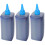 3Pcs Blue Practical Ink Refill Kit for Whiteboard Pens 1