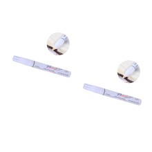 2St Witte Autolak Touch-Up Pen Voor Kleine Beschadigingen