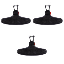 3St Verstelbare Babywagen Voetsteun Zwart Stroller Feet Extension