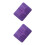 2Pcs Purple Moisture-Proof Foldable Seat Mats for Outdoor Use 1