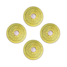 4St Gouden Decoratief Chinees Retro & Functioneel Accessoire