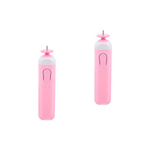 2Pièces Stylo Quilling Ergonomique Rose Pour Artisanat Papier À Rouler