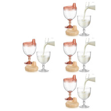 8St Duurzame Roze Babybekers Kunststof En Water