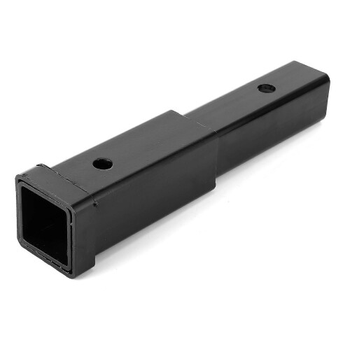 Extensor de engate de reboque de 12 polegadas, capacidade de reboque de 5000 libras, tubo quadrado de aço para receptor de 2 polegadas classe 3/4. 1