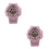 2St Digitale Kinderhorloge Outdoor Multifunctioneel Waterdicht Violet 1