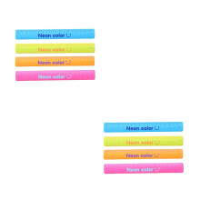 8St Flexibele Armband Meetlat Voor Kinderen Gekleurde Set