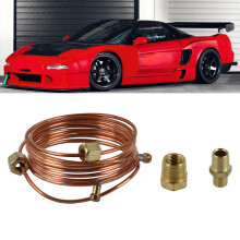 Automotive Copper Oil Pressure Tube Kit 72in with Fittings for Car & Truck