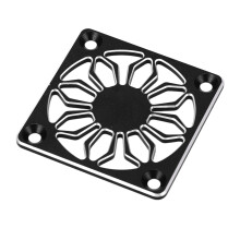 Schwarze RC Lüfterabdeckung 40x40 Aluminium
