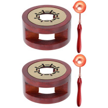 2Sets Wax Stove Met Bruin Creatief En Gemakkelijk in Gebruik