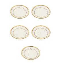5St Gouden Rvs Frituurmand Filter Voor Frituren Keuken Drain