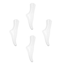 4St Transparante Mannequin Voet Voor En Enkelband Display