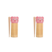 2Sets Duurzame Kindercajon Met Roze Percussie Scrapertools