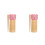 2Sets Duurzame Kindercajon Met Roze Percussie Scrapertools 1