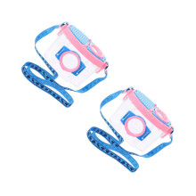 2Sets Kinder Insecten Vergrootglas Doos Kit Met En Pincet Roze