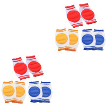 6Paren Kind Kniebeschermers Ademend Met Antislip Voor Sport En