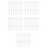 60Sets Universal Fit Vertical Blind Stem Repair Kit White Plastic Tabs 1